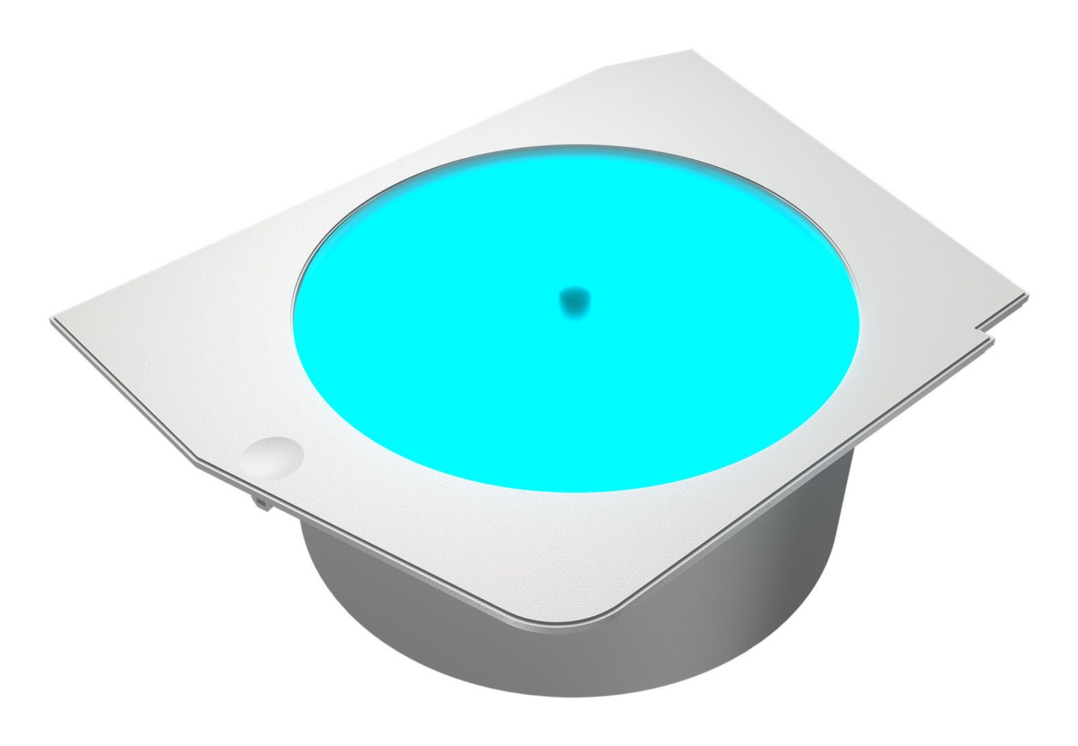 COUGAR  illuminated hub for FV270, White