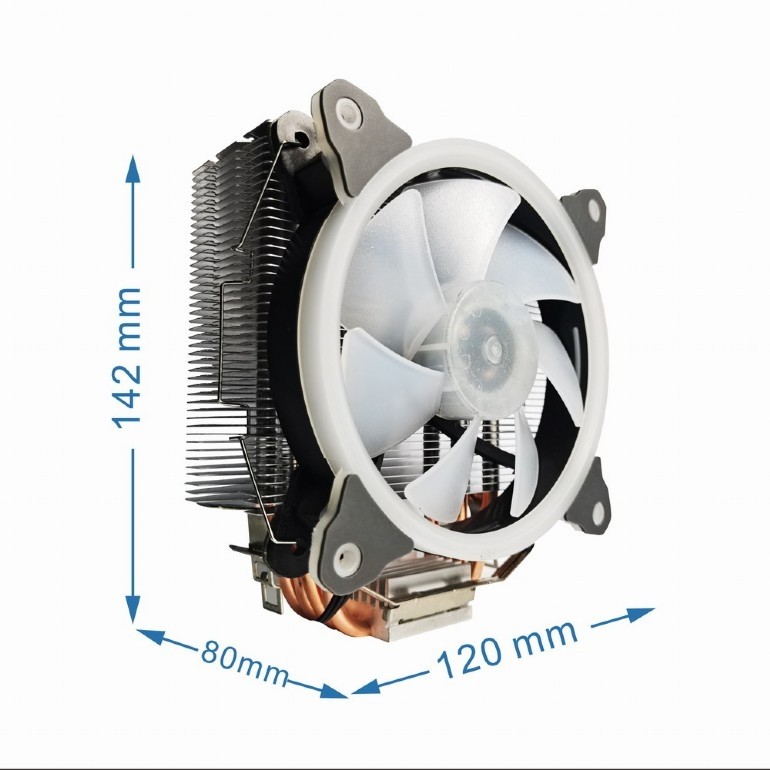 Gembird  CPU cooler Huracan 12cm 150W