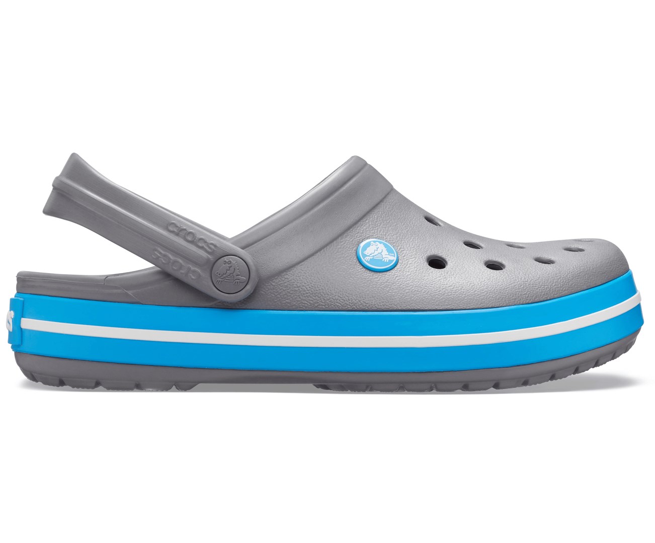 Crocs Crocband Clogs Unisex Grey, Blue