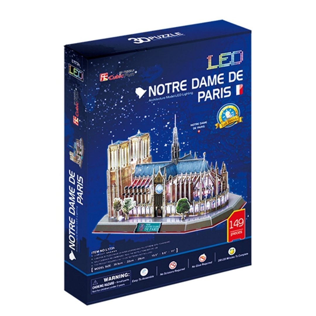 Cubic Fun Puzzle 3D Notre Dame