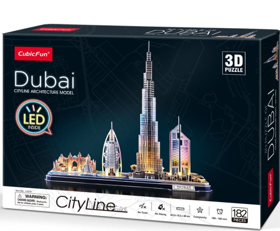 Cubic Fun   Puzzle 3D LED Dubai