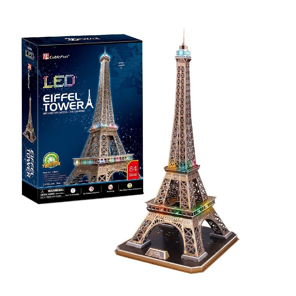 Cubic Fun  Puzzle 3D Eiffel Tower