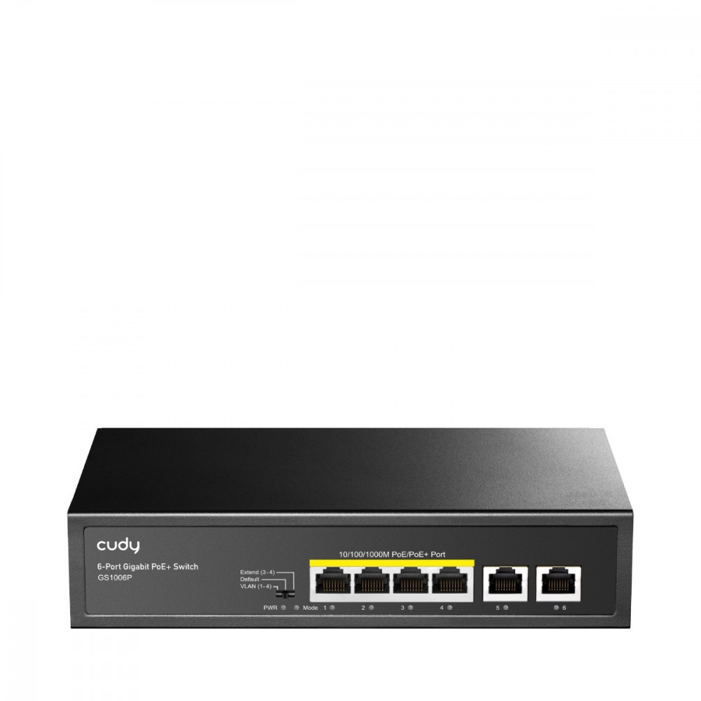 Cudy GS1006P 6-Port Gigabit PoE+ Switch