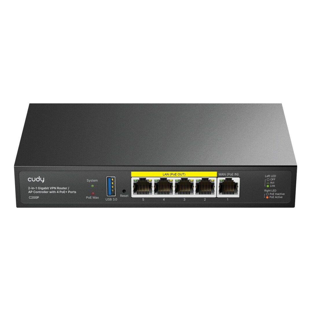 Cudy  network management device 1000 Mbit/s