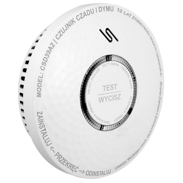 Eura Czujnik czadu i dymu  CSD-39A2