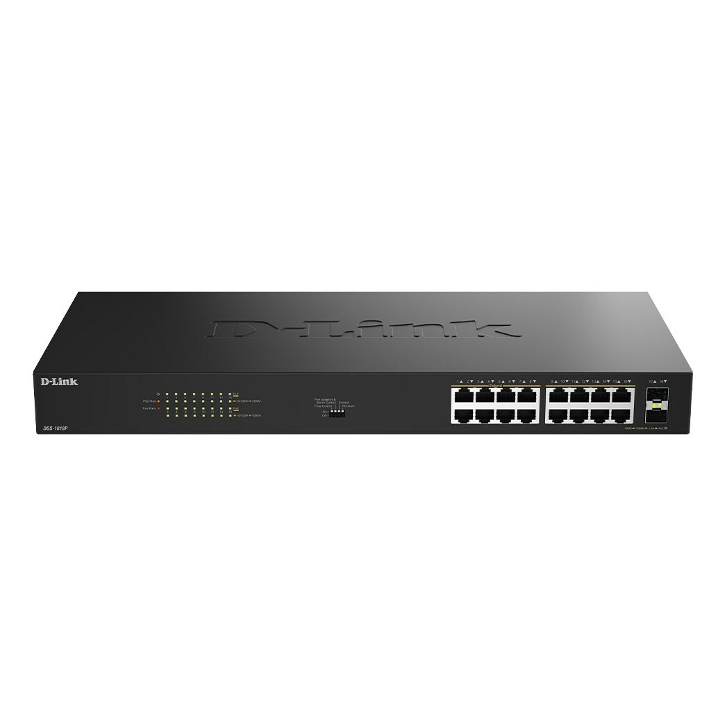 D-Link  18-Port Gigabit Unmanaged PoE Switch