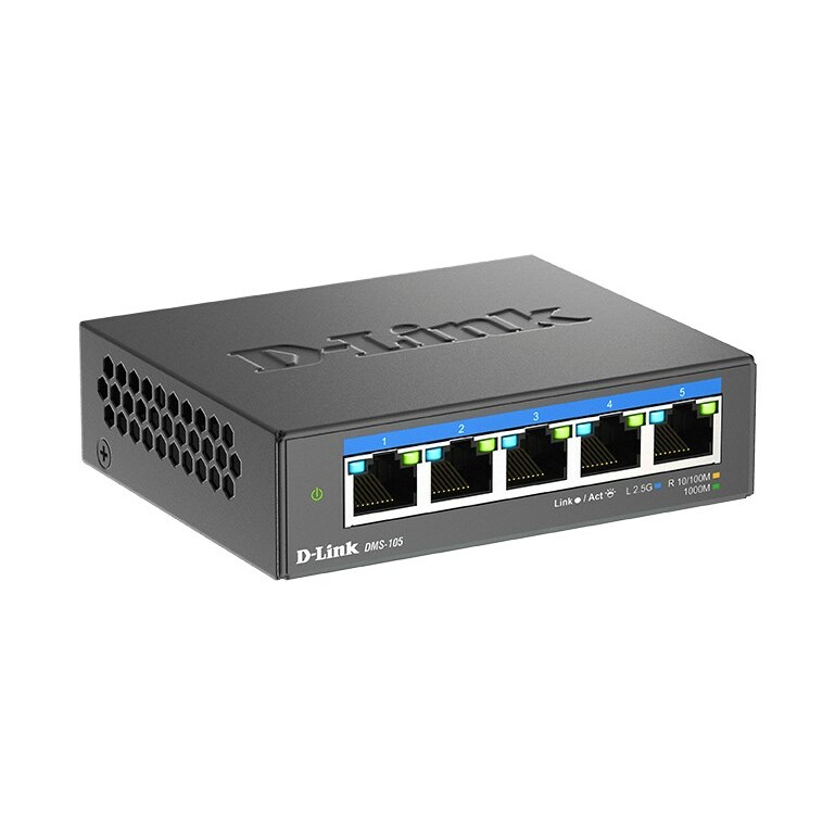 D-Link  5-Port 2.5G Multi-Gigabit Desktop
