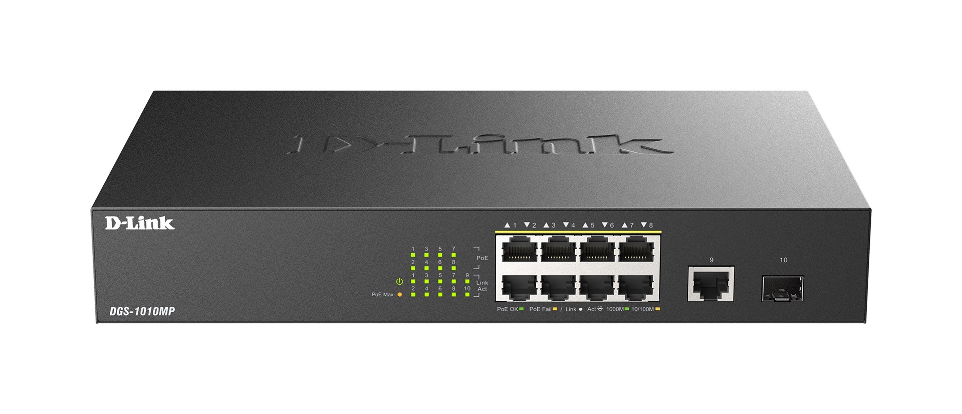 D-Link  DGS-1010MP/E network switch Unmanaged L2