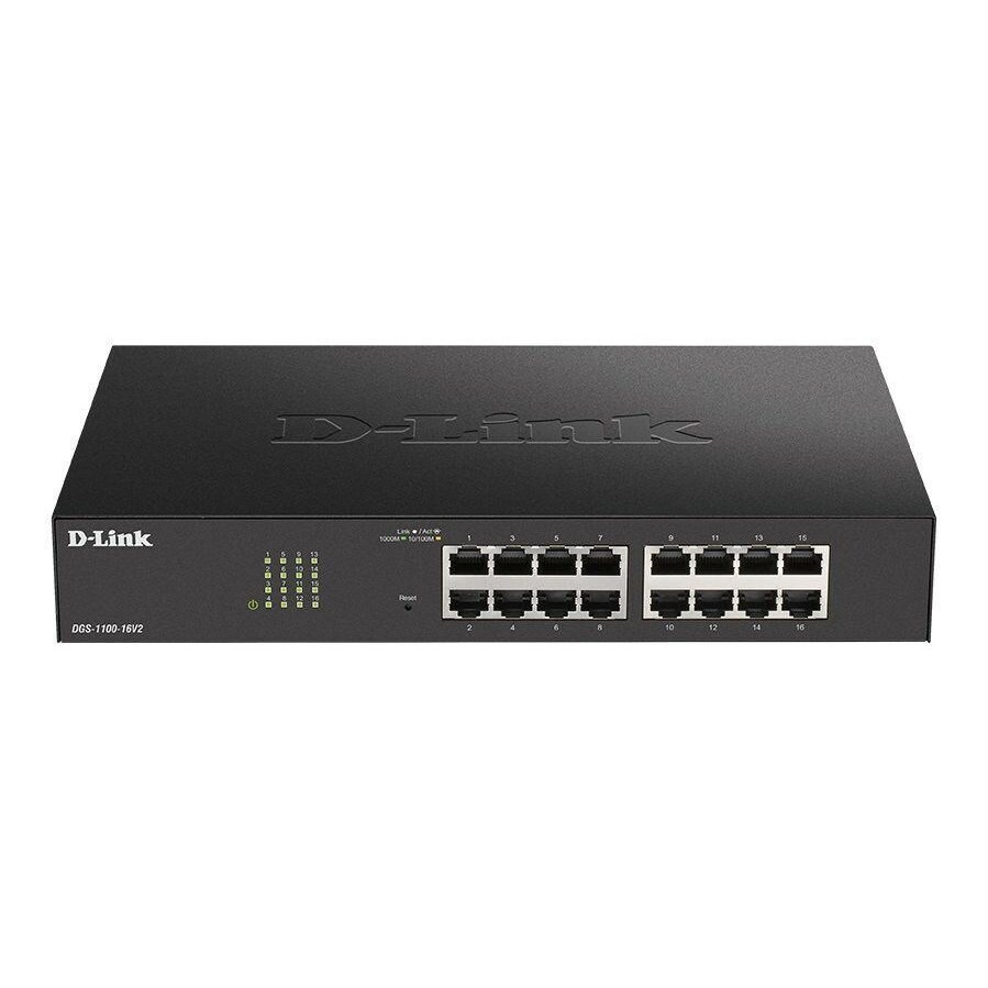 D-Link  DGS-1100-16V2 Managed L2 Gigabit Ethernet