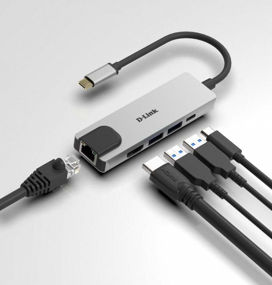 D-Link DUB-M520 HUB USB -C +