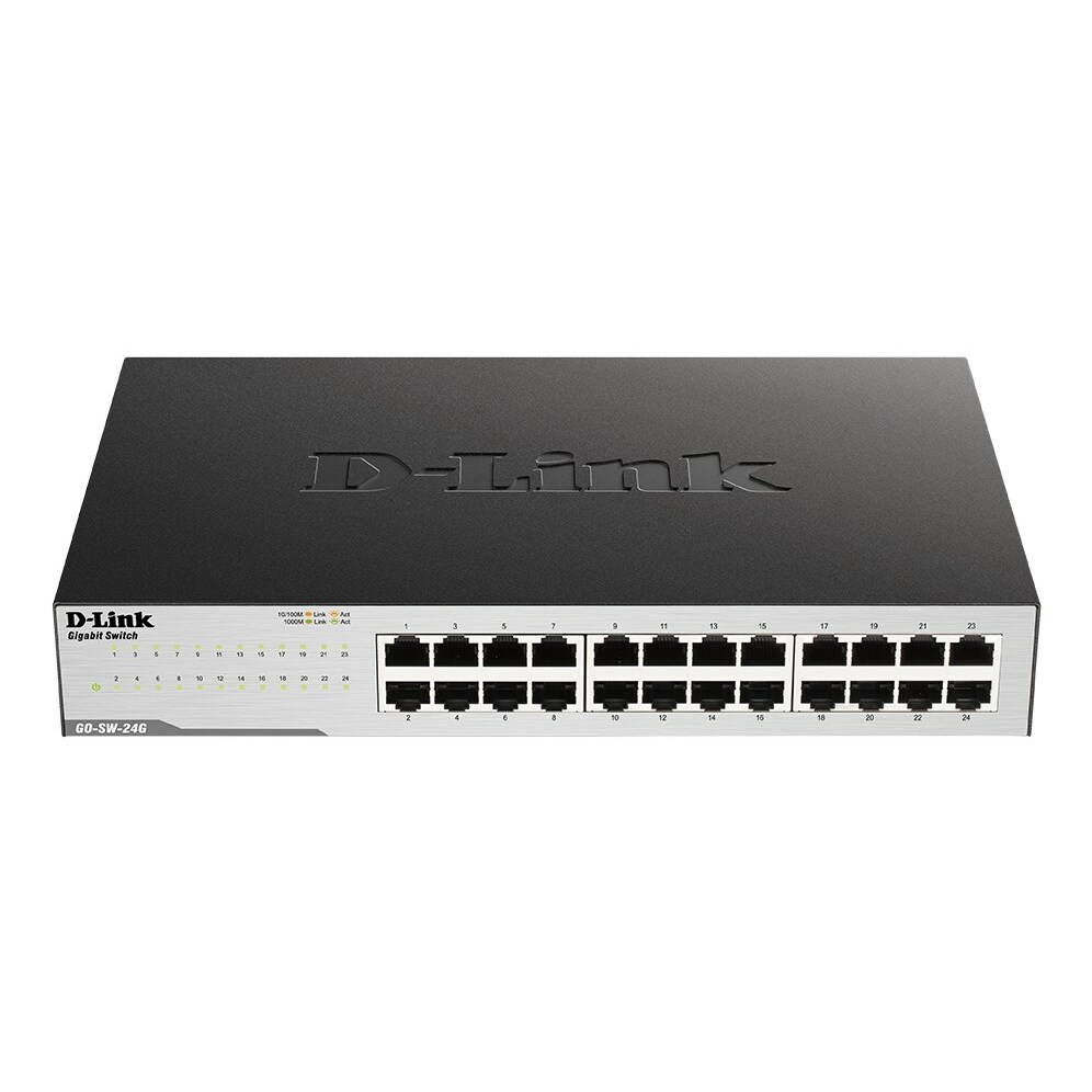 D-Link GO-SW-24G 24-Por GIGABIT DESKTOP SWITCH