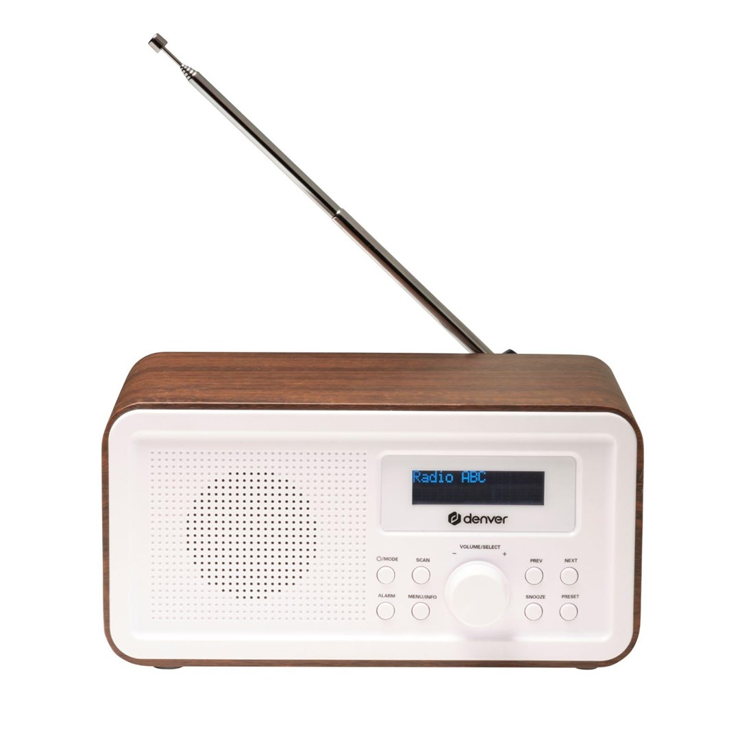 Denver DAB+/FM Radio  DAB-30DW dark wood