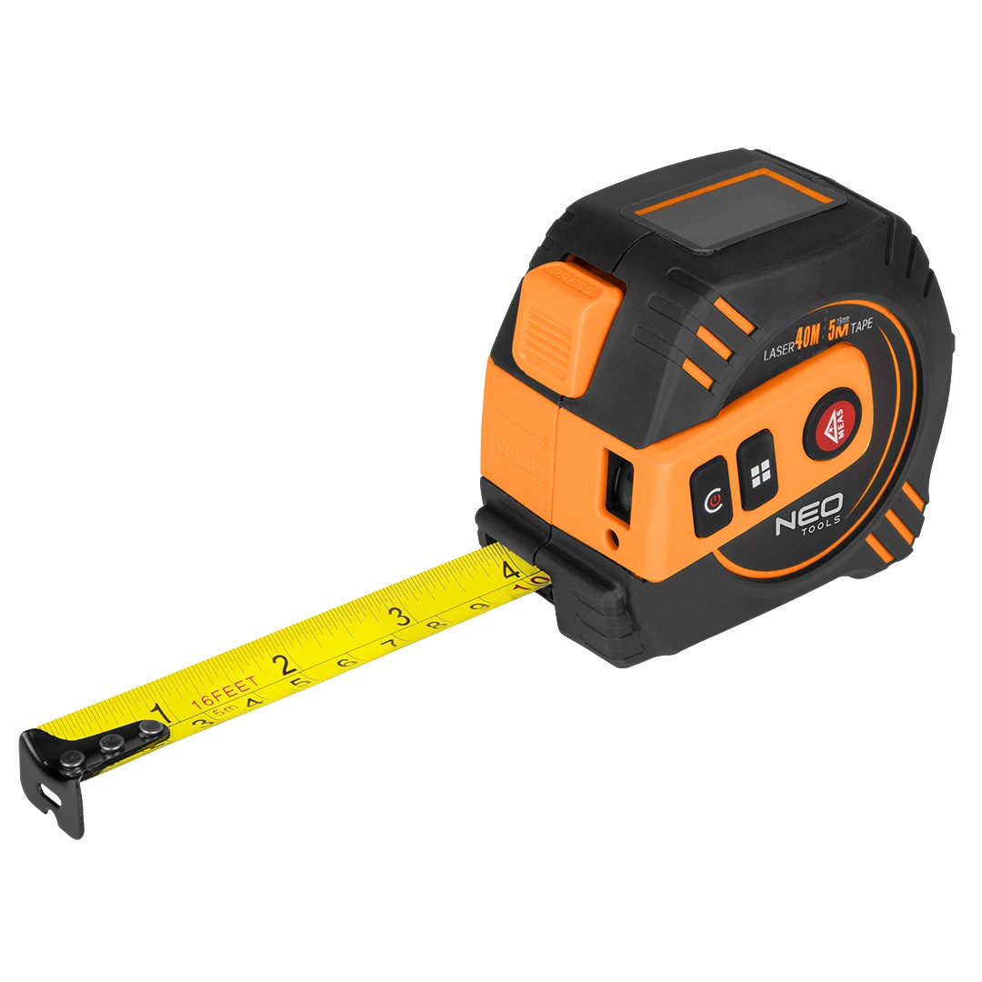 NEO TOOLS Dalmierz laserowy z miarką