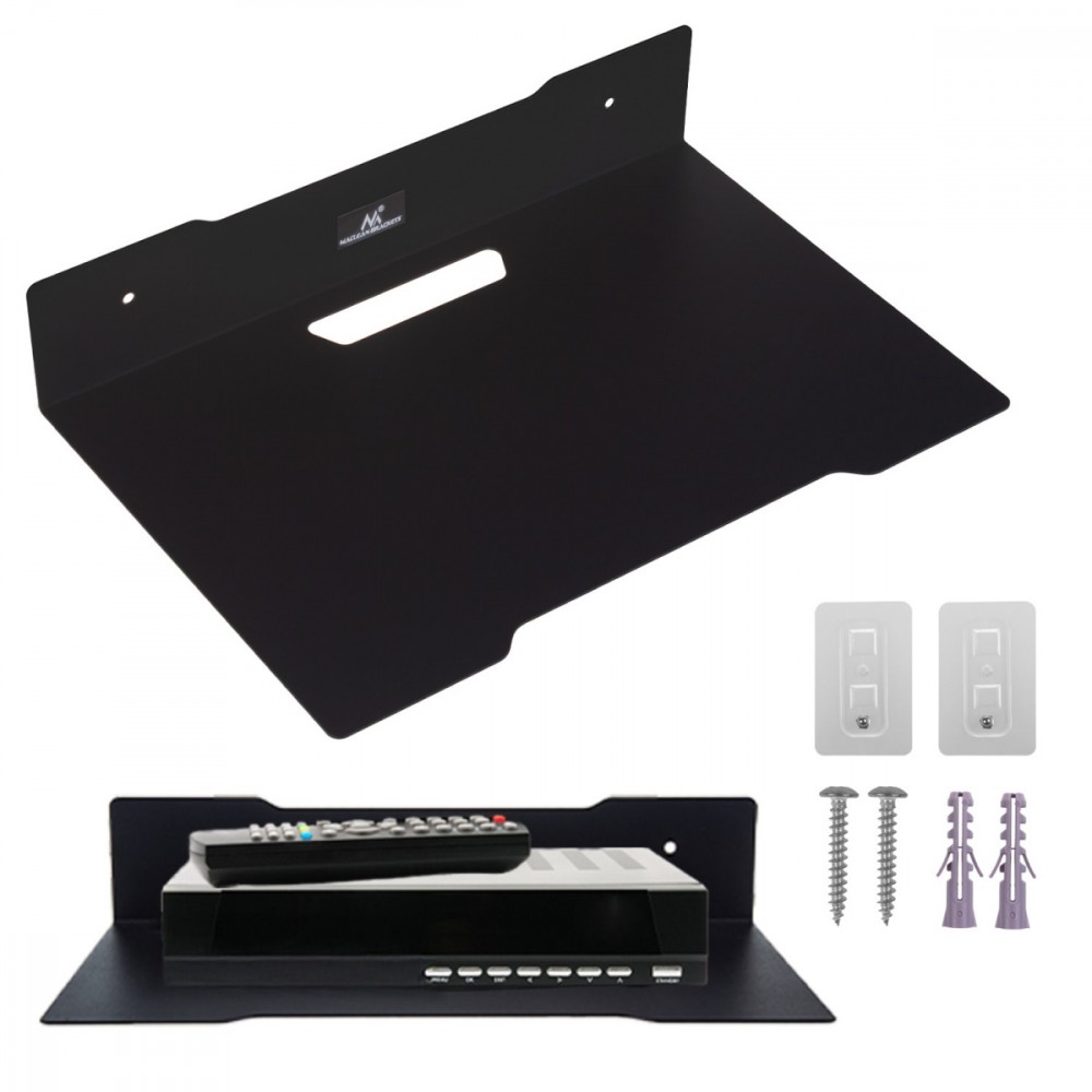 Maclean Decoder wall shelf, max 5kg