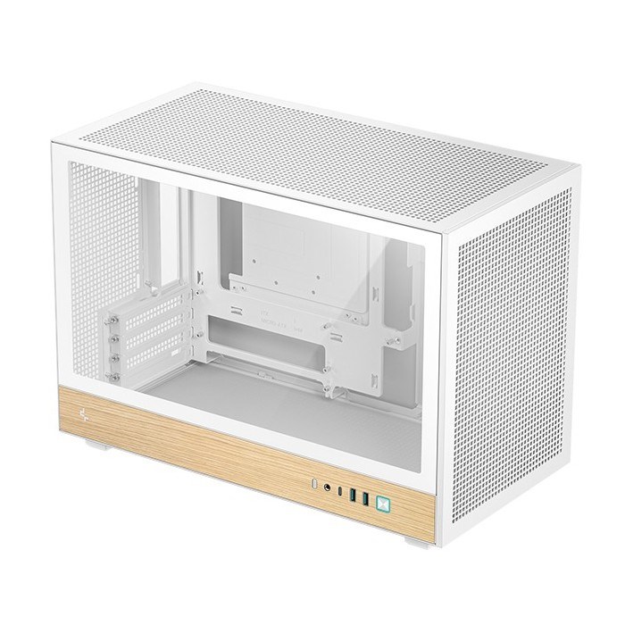DEEPCOOL  CH260 WOOD case, white |