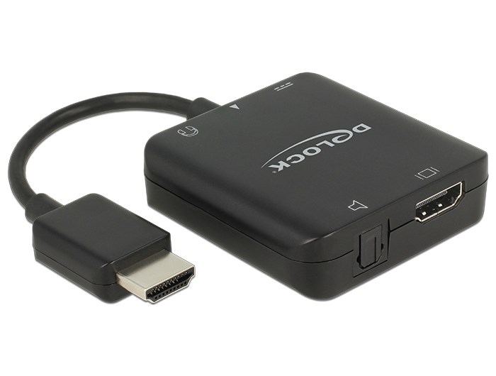 Delock 62784 audio converter Black |