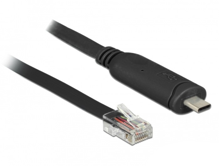 Delock  63912 serial cable Black 2