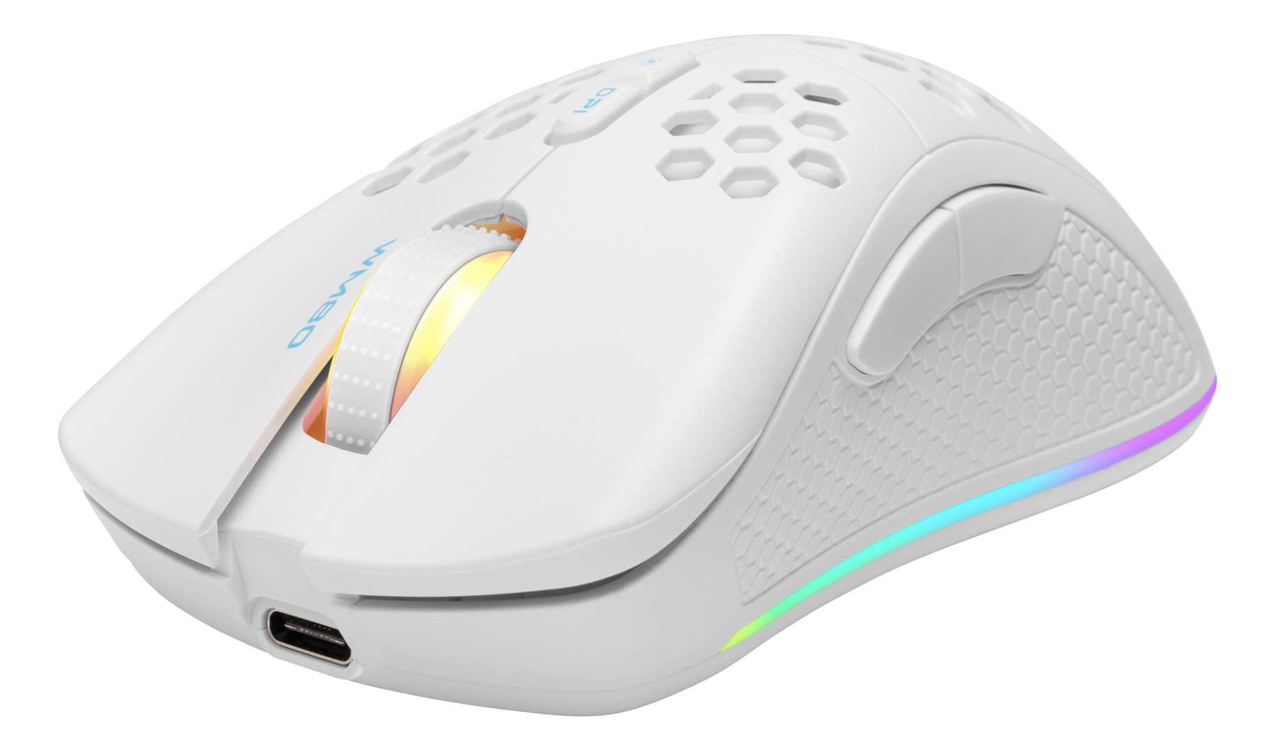 No name Deltaco Gaming GAM-120-W mouse