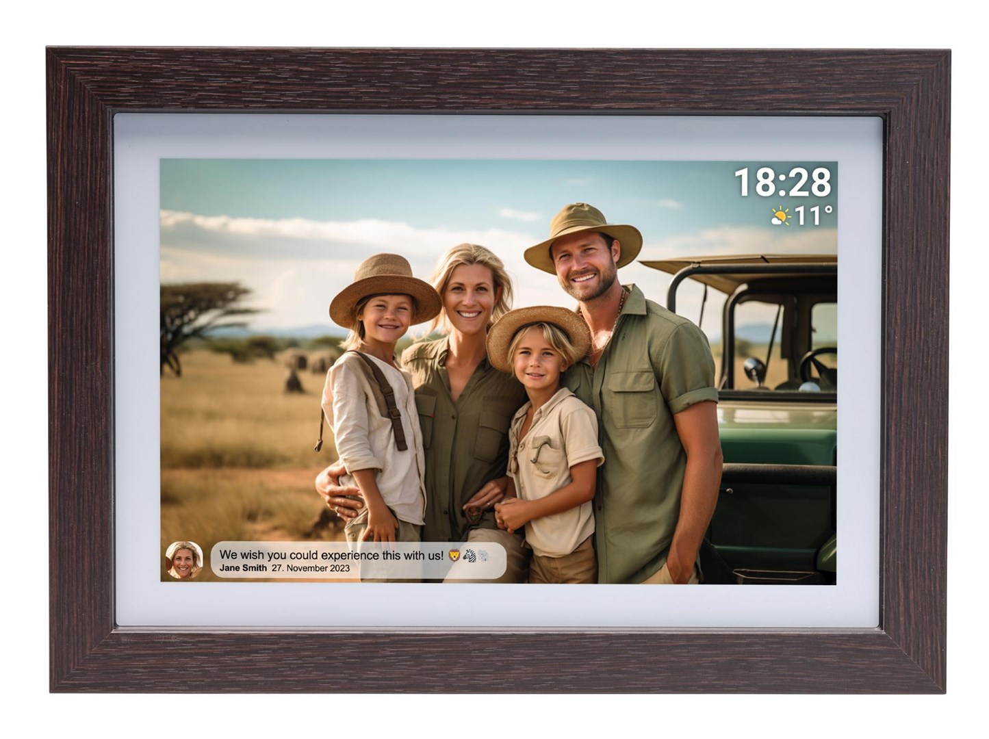 Denver  PFF-1042DWMK2 digital photo frame Wood