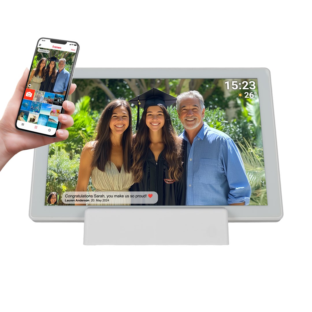 Denver  PFF-1070W digital photo frame White