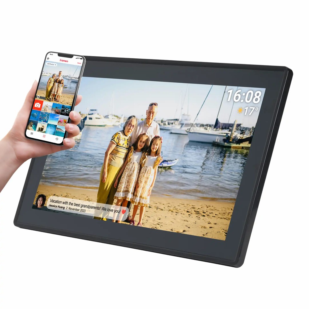 Denver  PFF-1515B digital photo frame Black