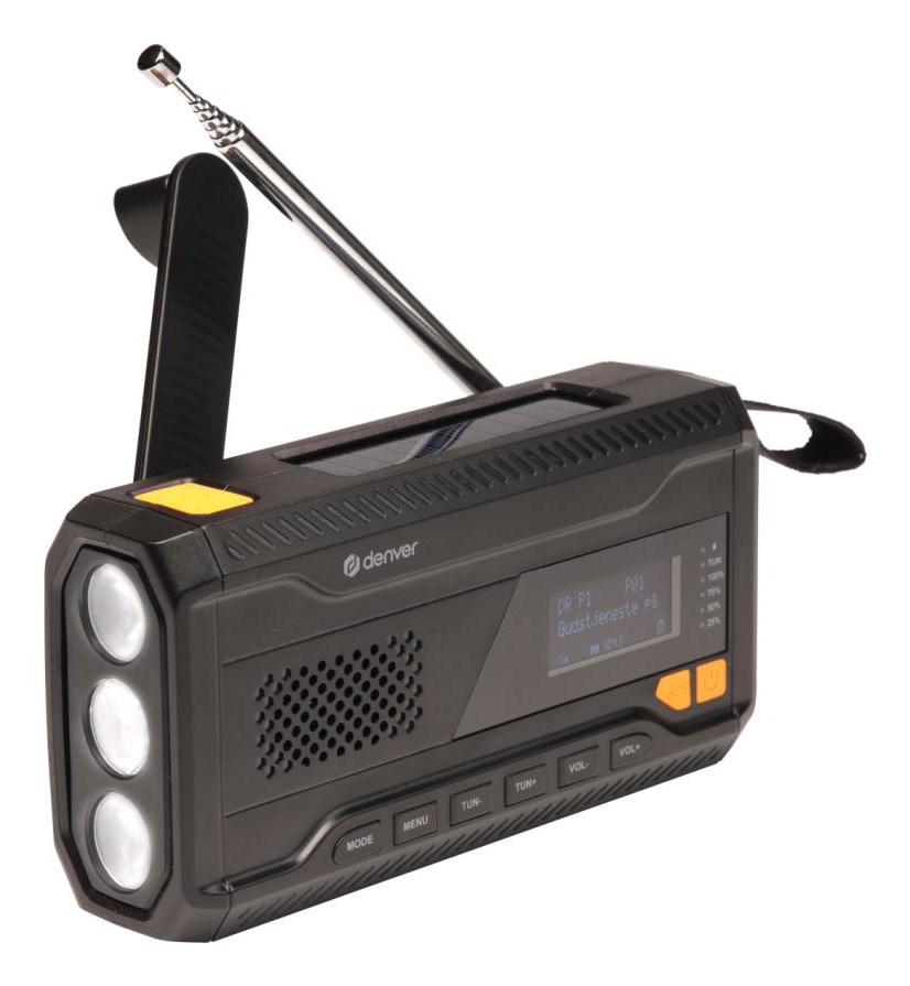 Denver SCD-2033 Portable Black | 100684066