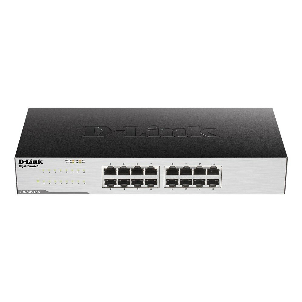D-Link  Desktop switch GO-SW-16G 16-ports GIGABIT