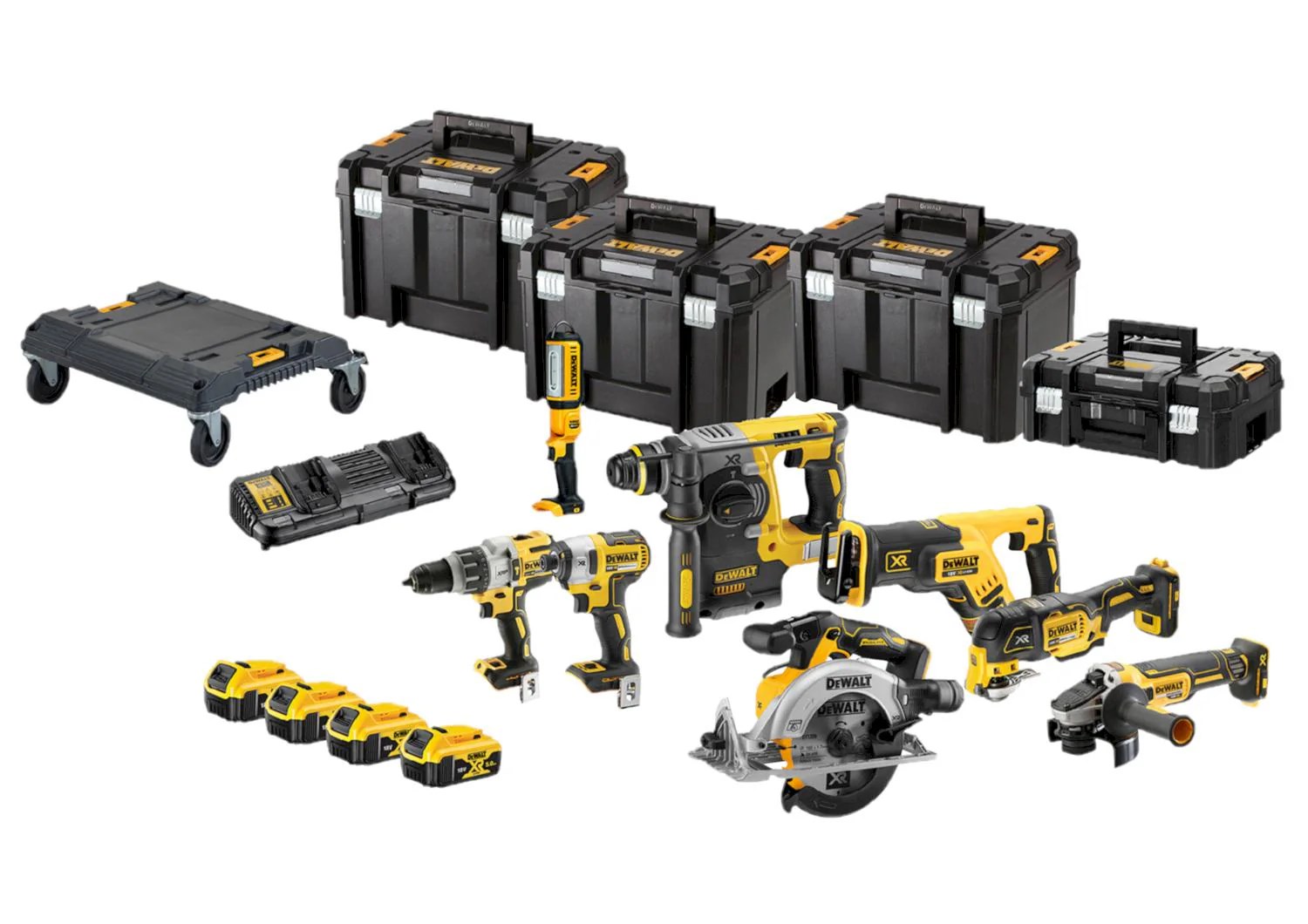 DeWalt . 18V COMBO KIT DCK853P4T (DCD996