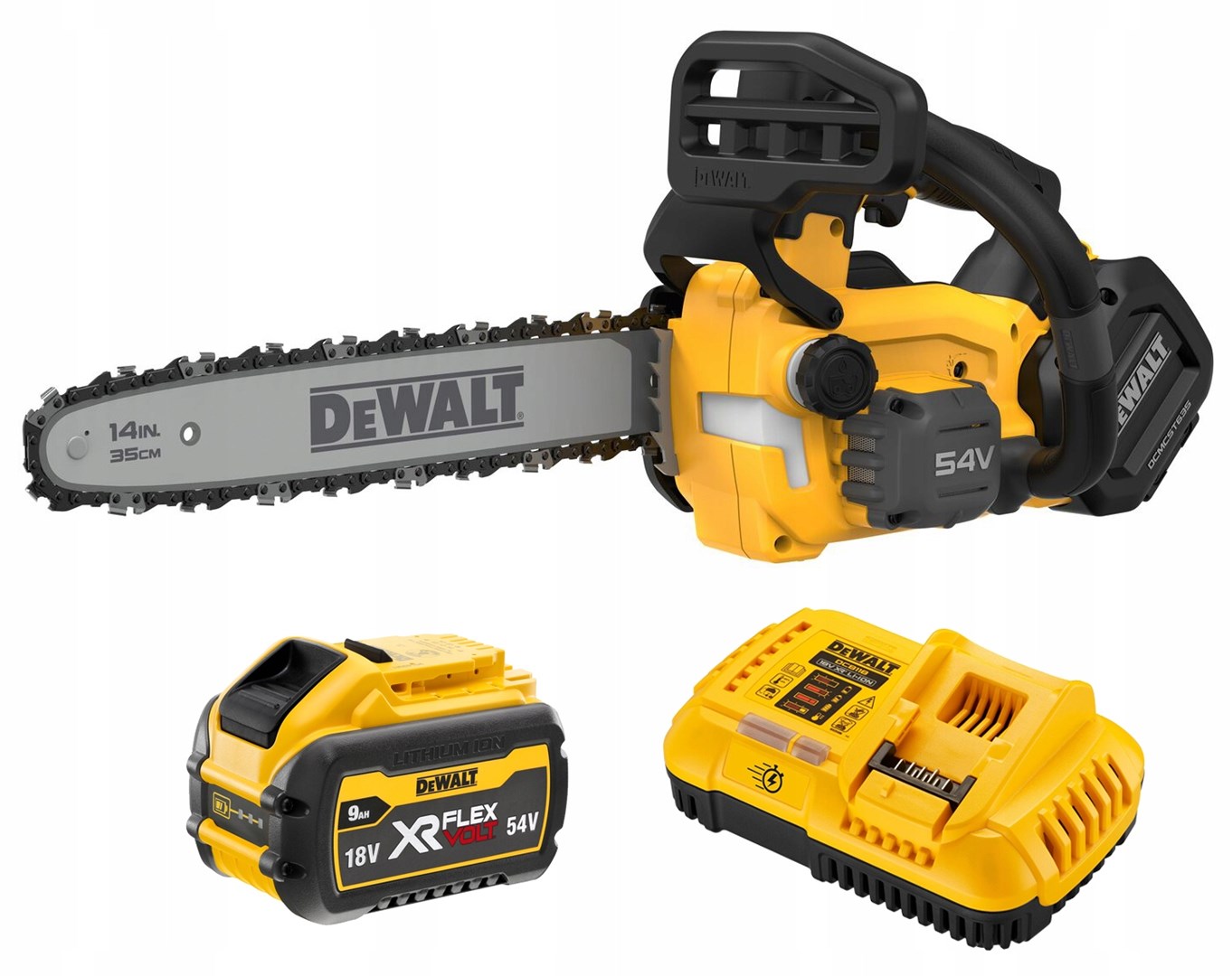 DeWalt . CHAINSAW 54V FV DCMCST635X1 35cm