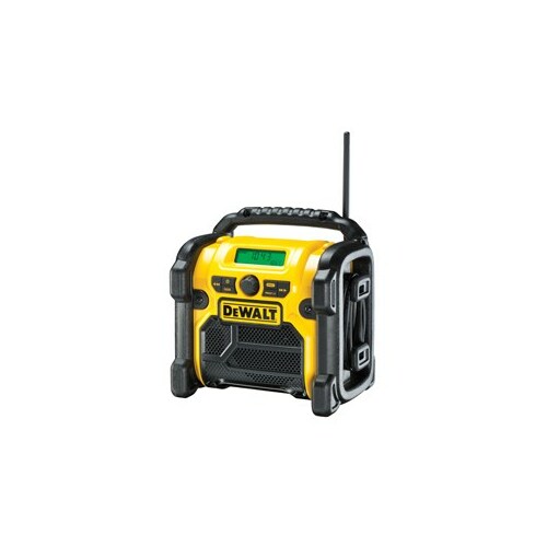 DeWalt DCR019-QW radio Worksite Black, Yellow