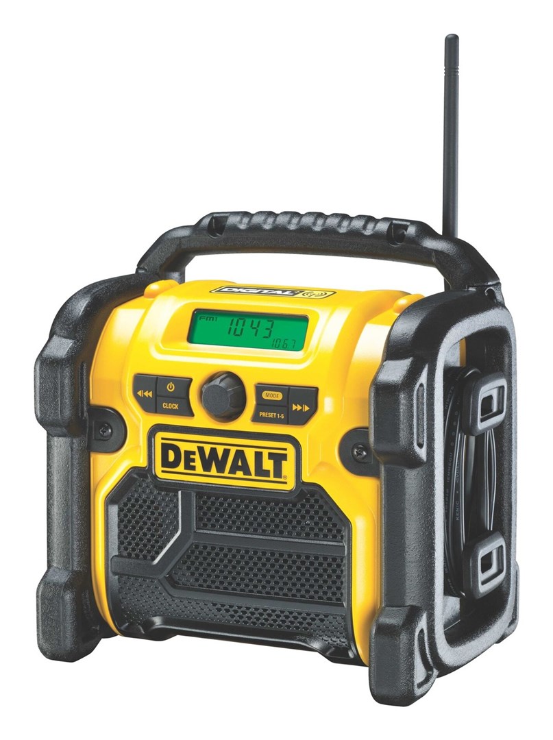 DeWalt DCR020-QW radio Portable Digital Black