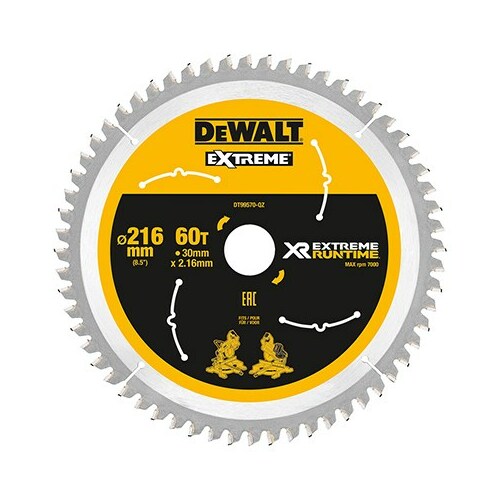 DeWalt  XR FlexVolt Saw Blade 216mm