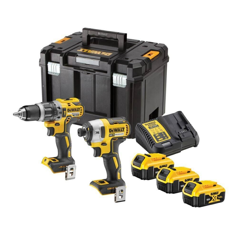DeWalt ZESTAW COMBO 18V DCK266P3T (DCD796