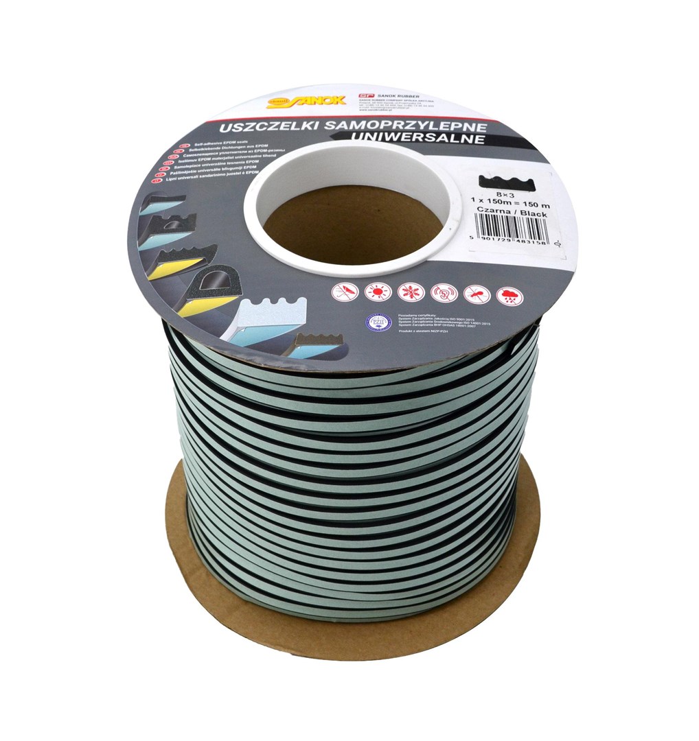 No name DGP 8x3 GASKET BLACK