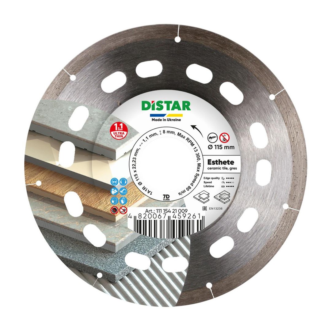 No name Diamond blade Distar 115x1