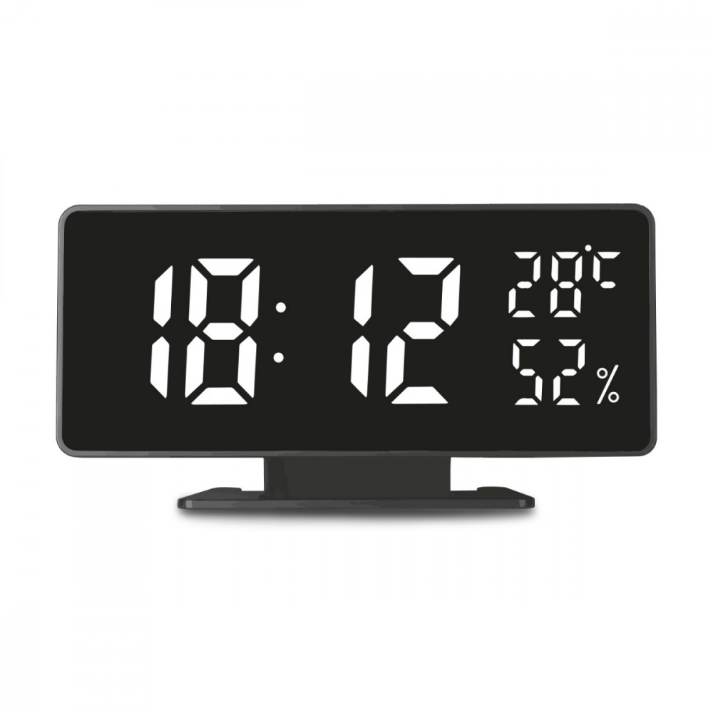 GreenBlue  Digital LED Alarm Clock temperature