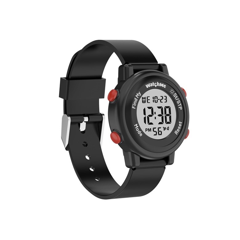 SPONGE DIGITAL WATCH  WATCHME BLACK |