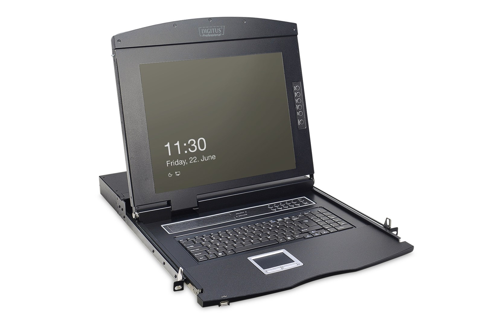 Digitus 17" LCD KVM Console, 8-Port