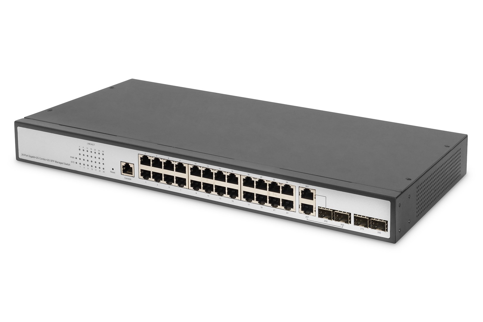 Digitus  24-Port Gigabit Switch, 19 Inch