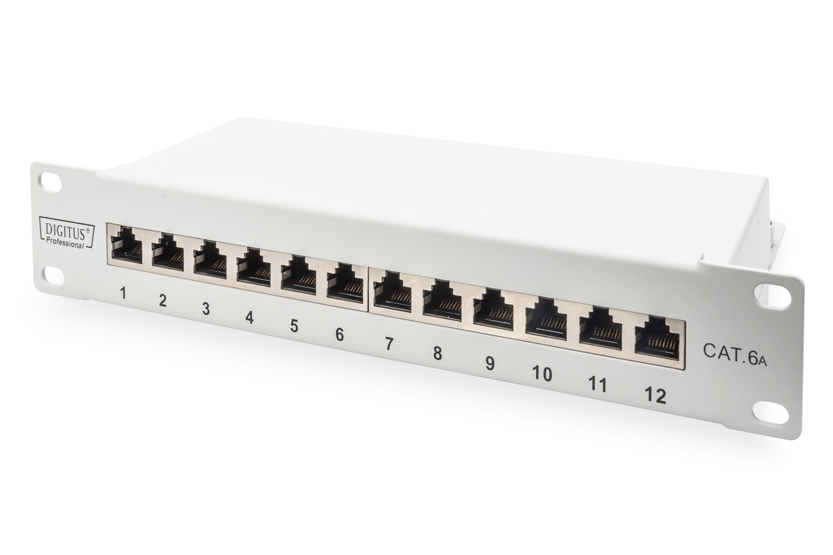 Digitus  CAT 6A Patch Panel, shielded