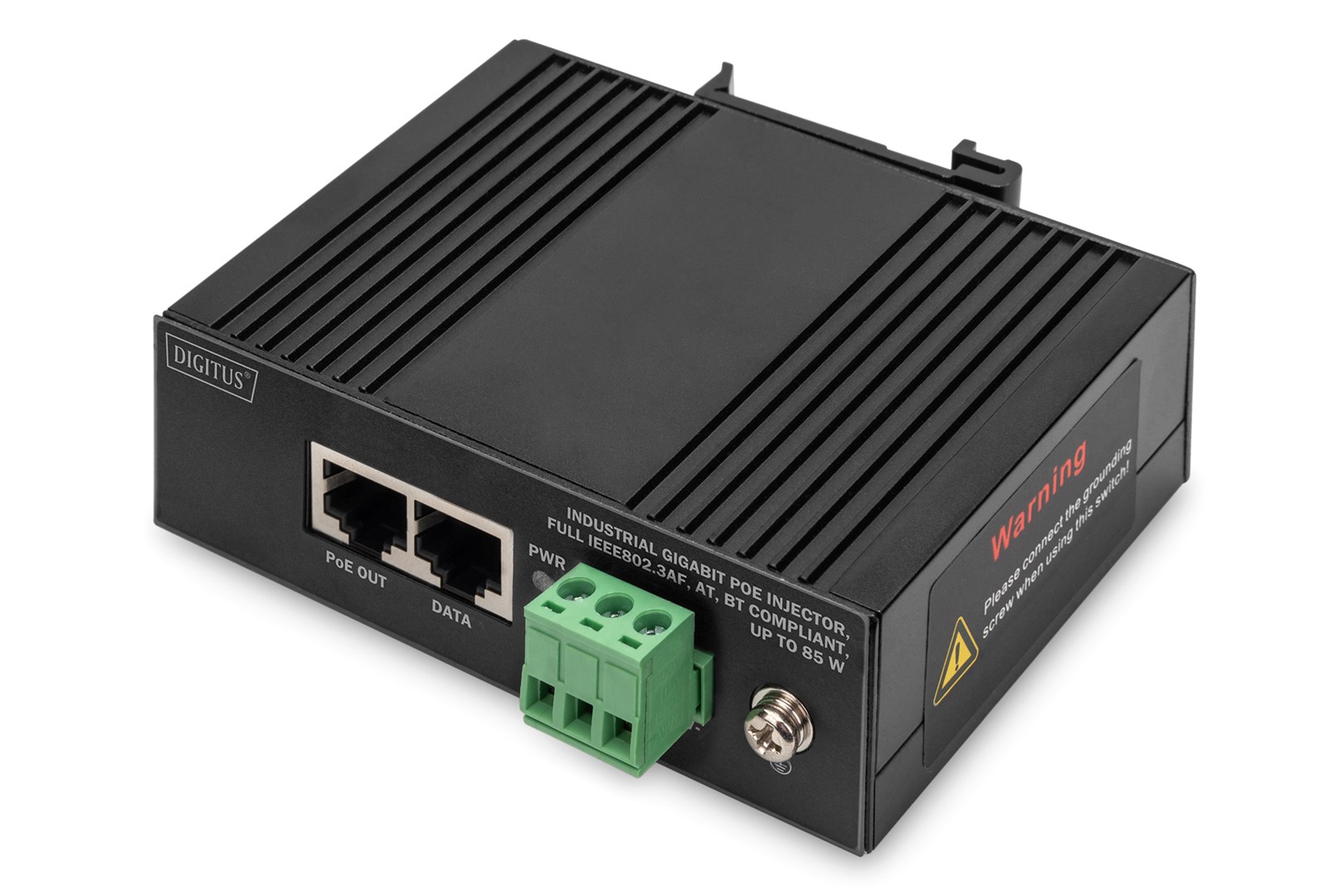 Digitus Gigabit EthernetPoE Injector, Industrial |