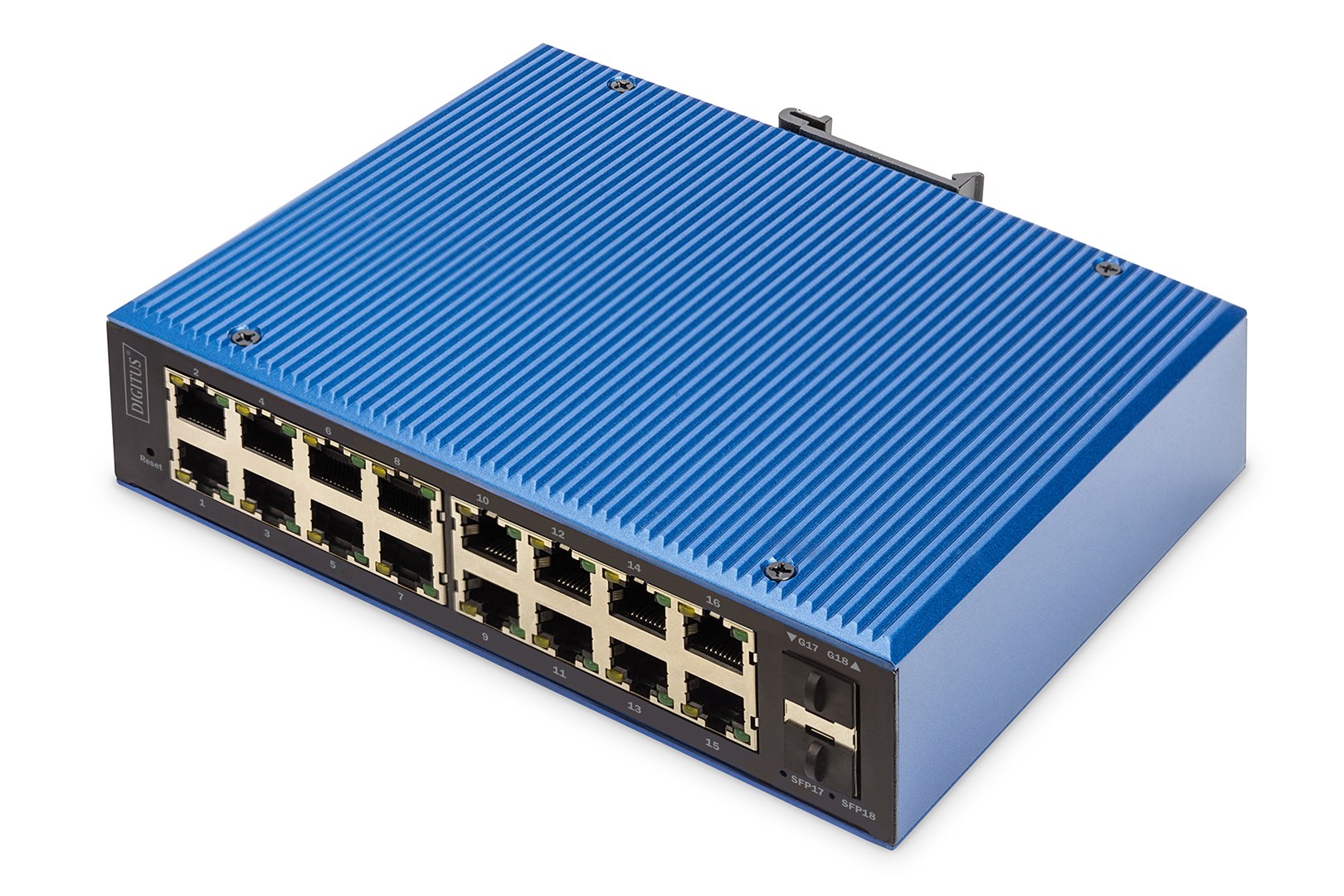 Digitus Industrial 16+2 -Port L2 managed