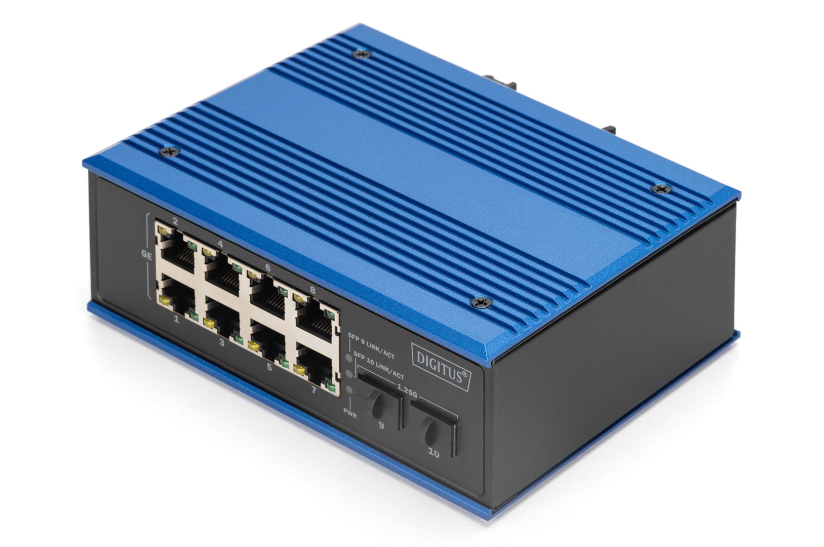 Digitus  Industrial 8 + 2-port Gigabit