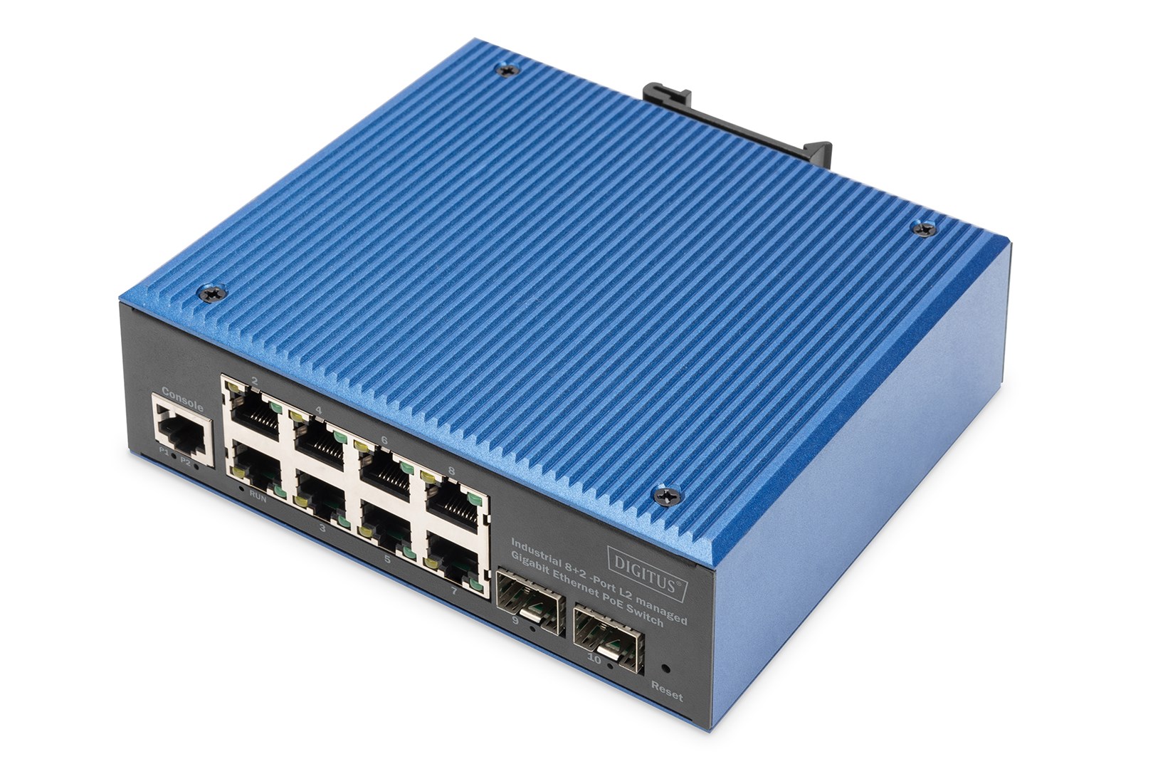 Digitus Industrial 8+2 port L2 managed