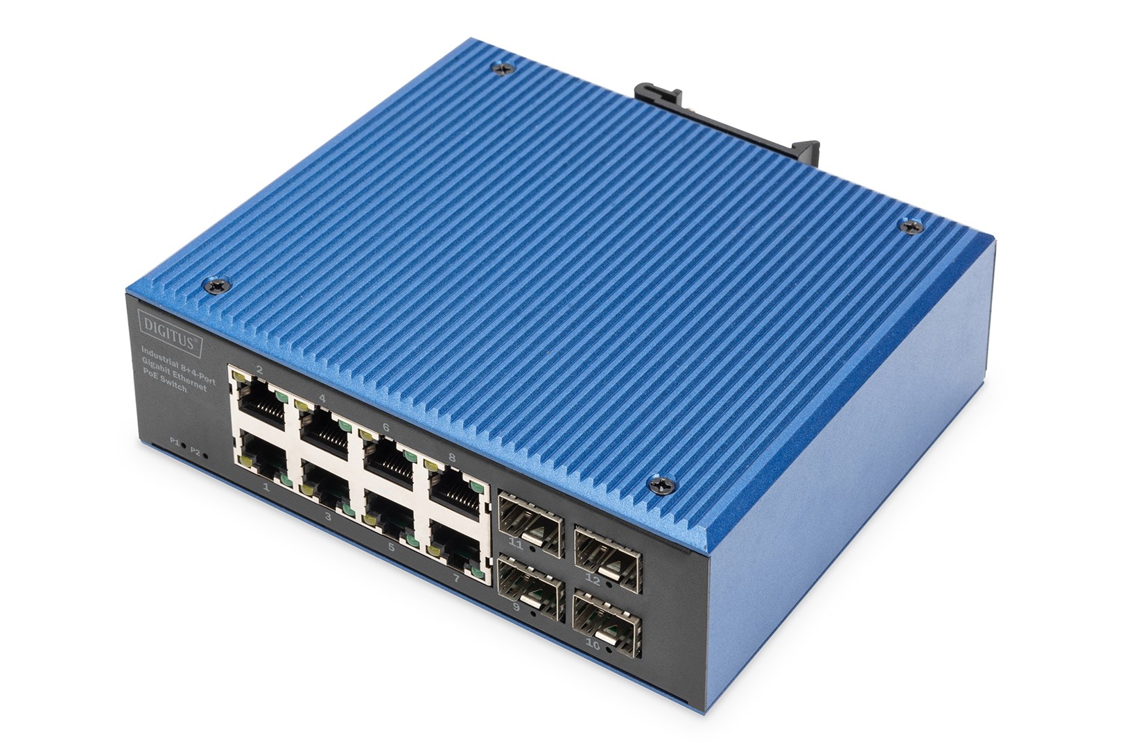 Digitus Industrial 8+4 port Gigabit Ethernet