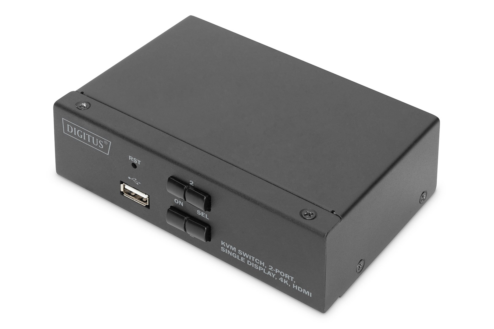Digitus  KVM Switch, 2 Port, Single