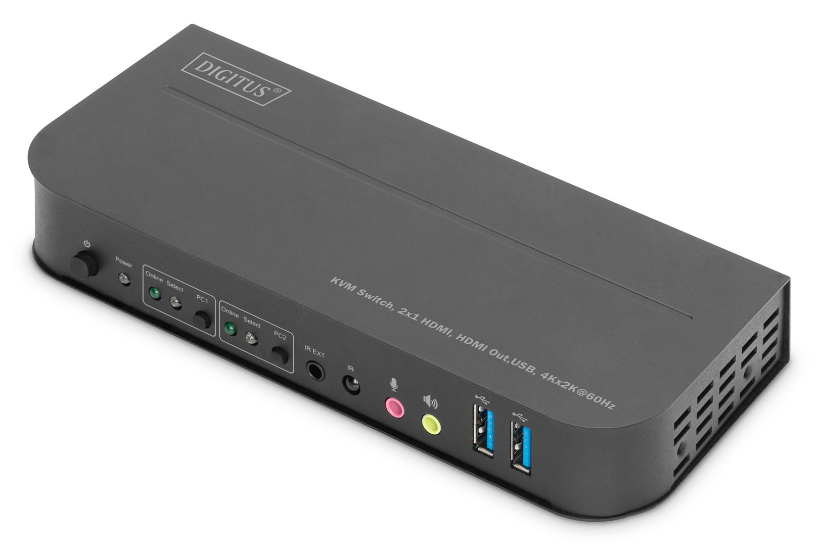 Digitus  KVM Switch, 2x1 HDMI, HDMI
