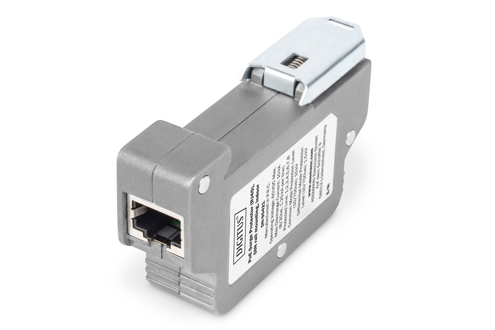 Digitus  PoE surge protector (RJ45), DIN