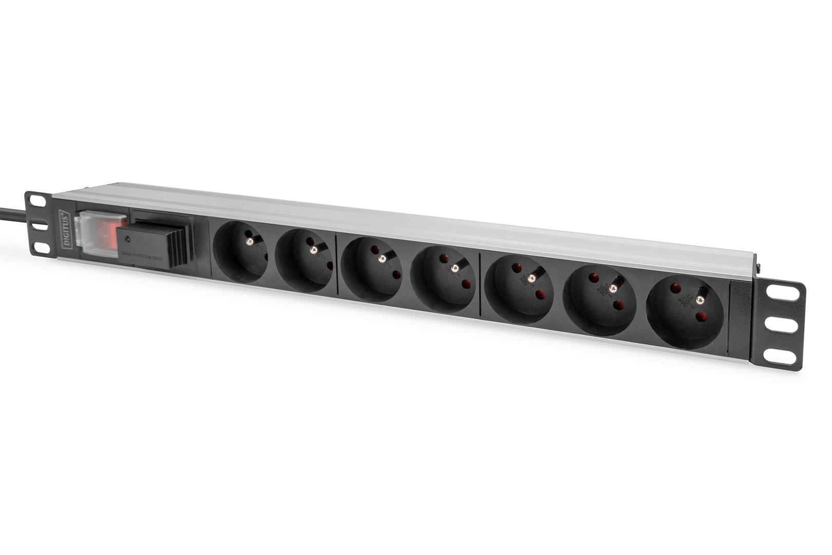 Digitus Socket strip with aluminum profile