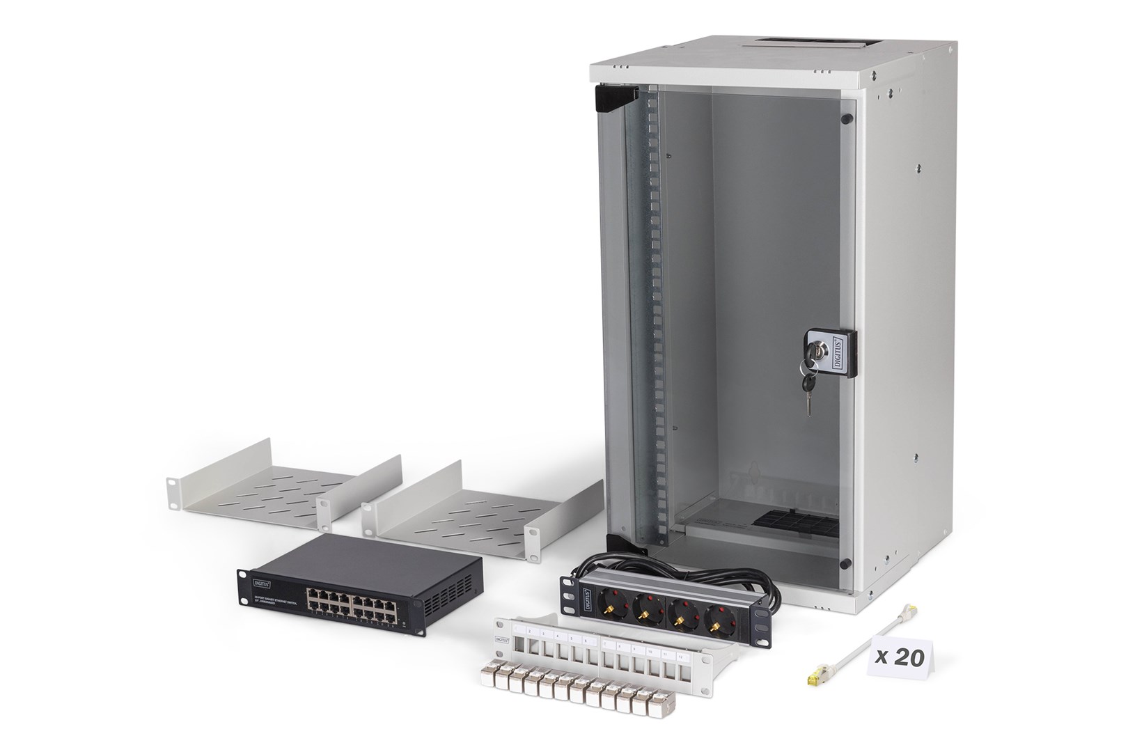 Digitus  SOHO Pro network set, 254